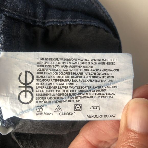 Gloria Vanderbilt Women's Amanda Jeans Blue Size 16 Short - Picture 8 of 16